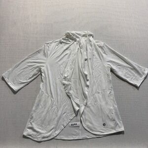 Baleaf Sport Open Front Cardigan Women Sz XS White New‎ With Tags